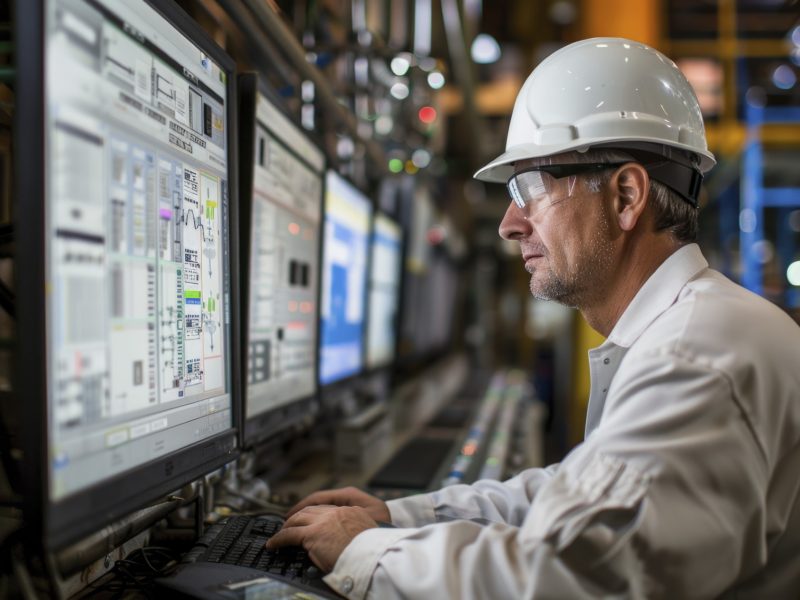 engineering worker in the workflow --chaos 20 --ar 3:2 --style raw --stylize 300 Job ID: ef8c9736-8654-4a41-8663-156477019bf6